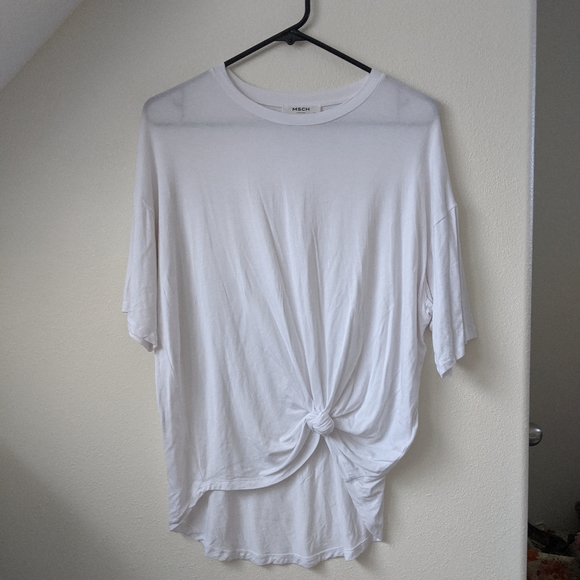 Moss Copenhagen oversized white tee - Picture 4 of 7
